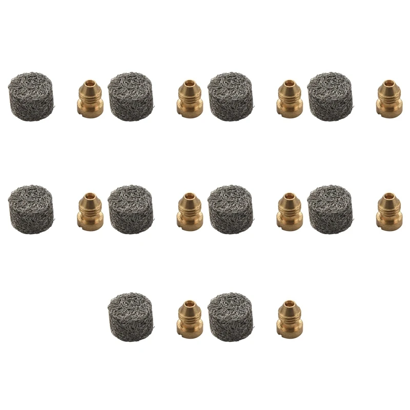 10X Foam Cannon Orifice Nozzle Tips And Foam Maker, Universal 1.1 Mm Thread Nozzle And Mesh Filter ,3000 Psi