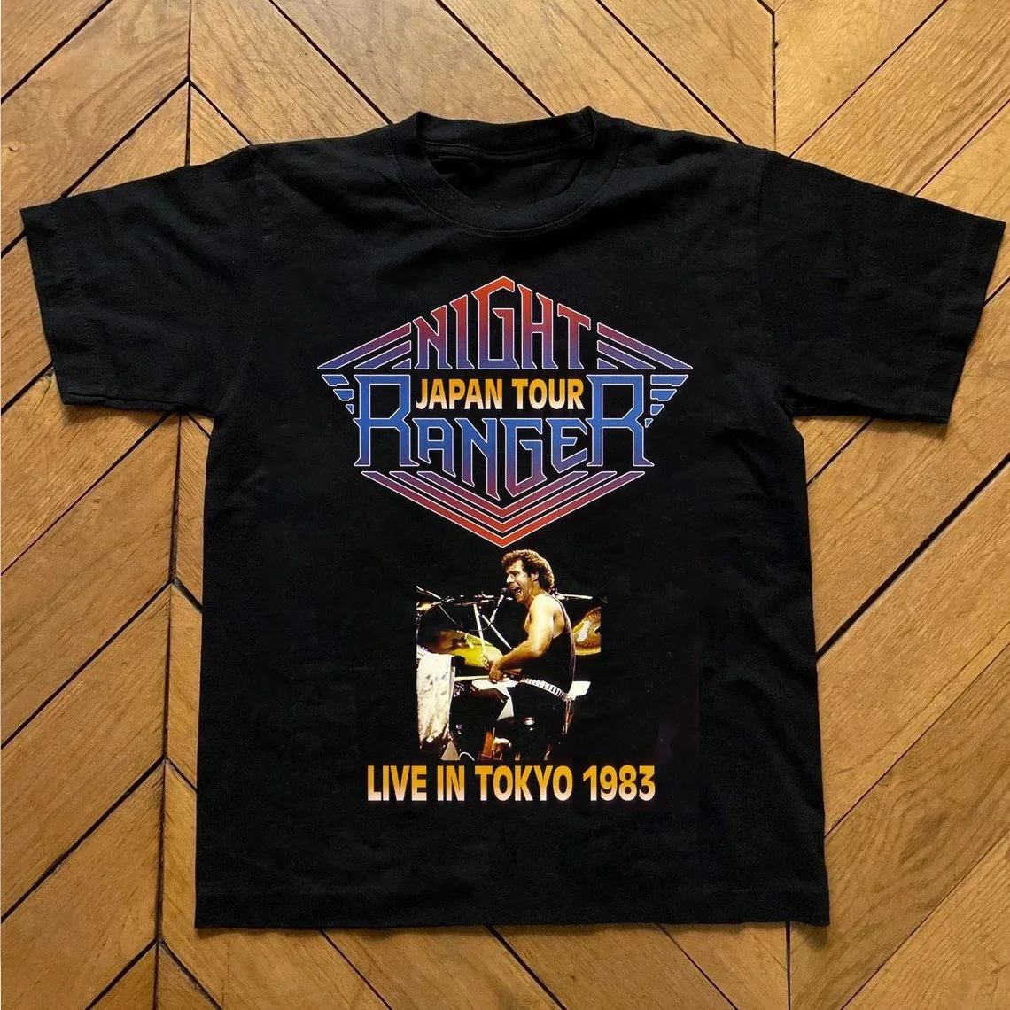 Night Ranger Wishes Tour Tokyo 1983 Gift For Fan T shirt TMB2533