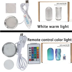 Led Lamp Kit For Bambu Lab Adjustable Light Kit Led Light DIY Model Colorful/white /cold/warm light Without Lamp shell 001