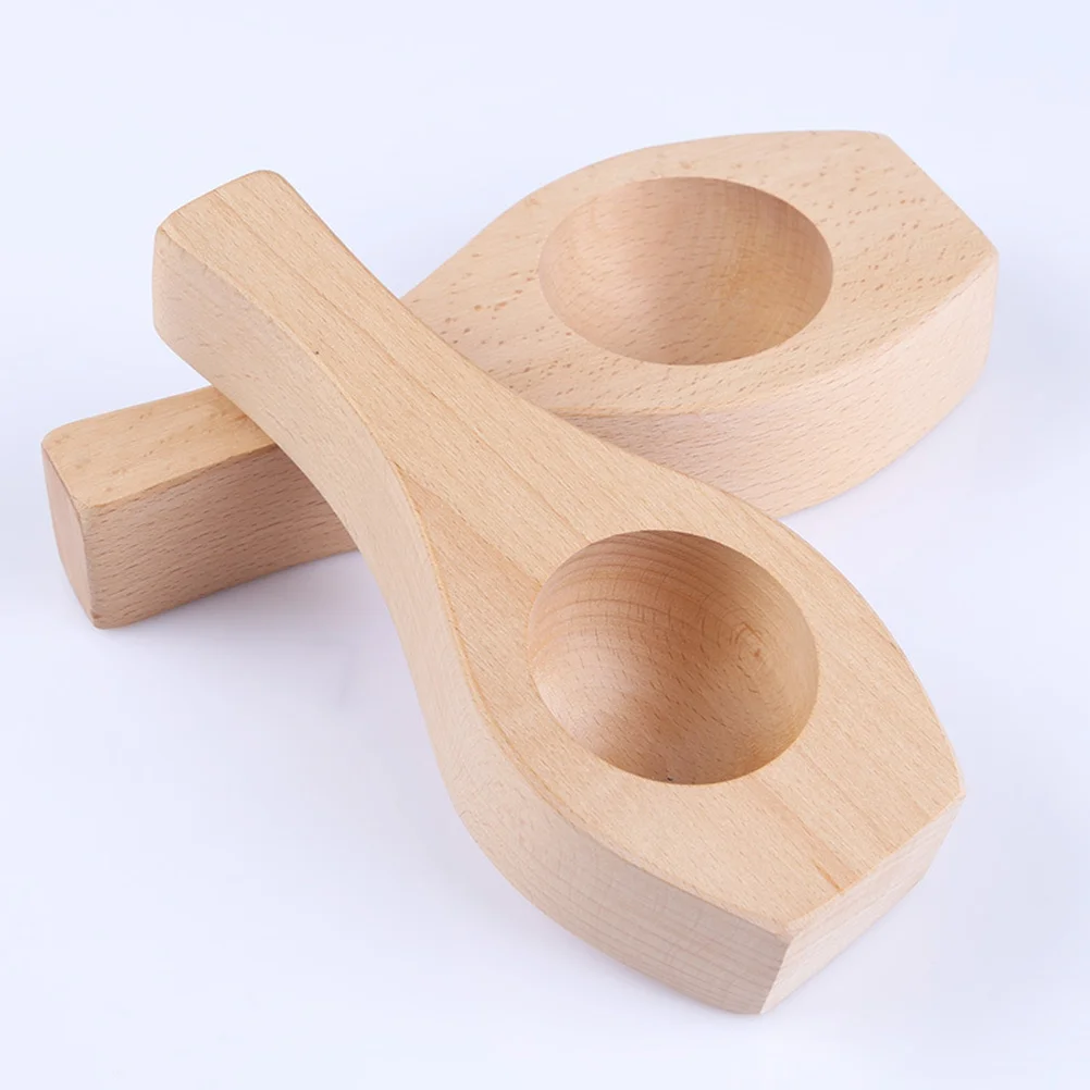 

1Pcs Wood Bean Buns Mold Medium Khaki Eco-Friendly Soap Chocolate Cake Muffins Biscuit Handmade Mold Wood Dessert Mould