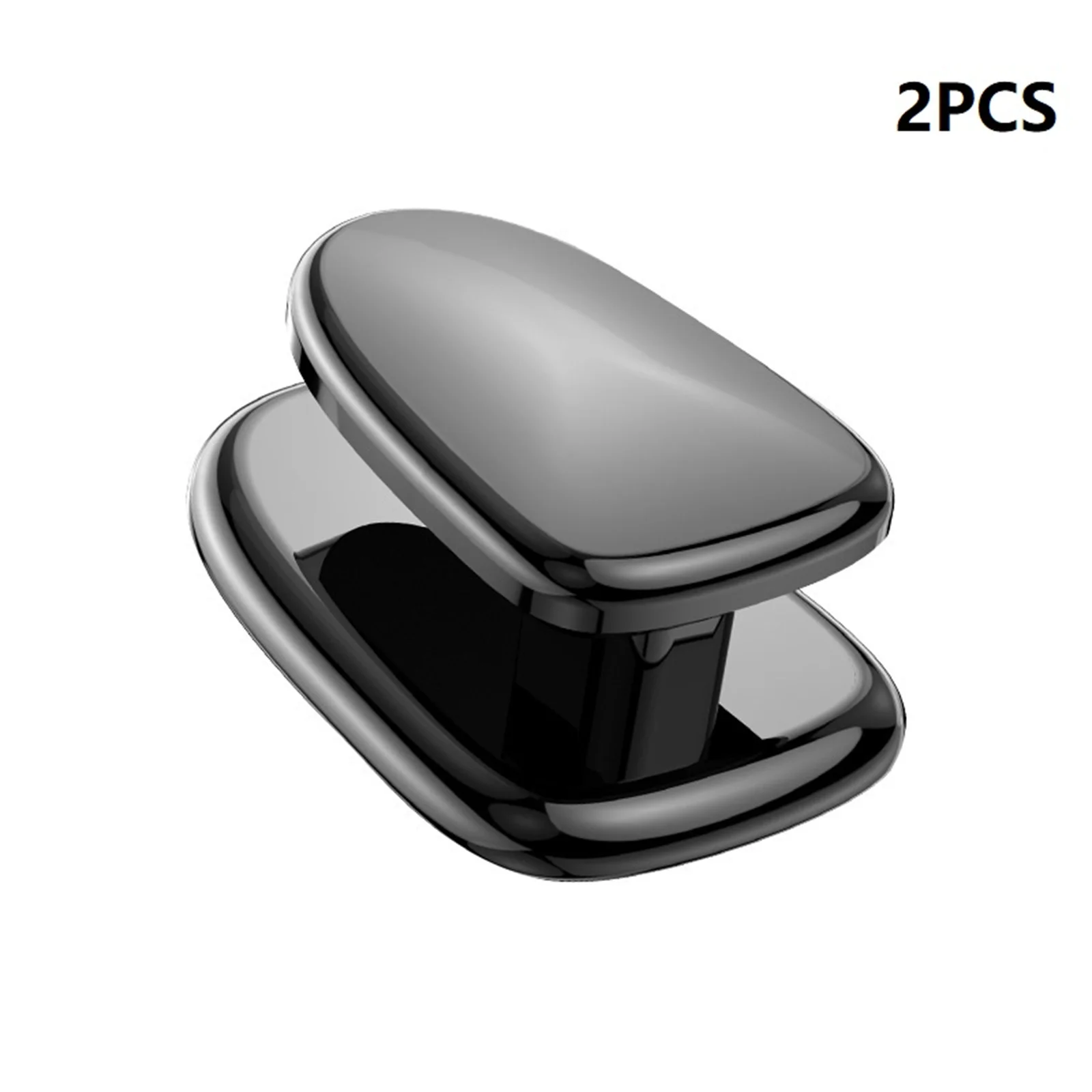 2 pezzi Mini ganci per auto supporto per adesivo con Clip per veicoli in metallo Mini dispositivo di fissaggio per gancio per chiavi per cuffie con cavo