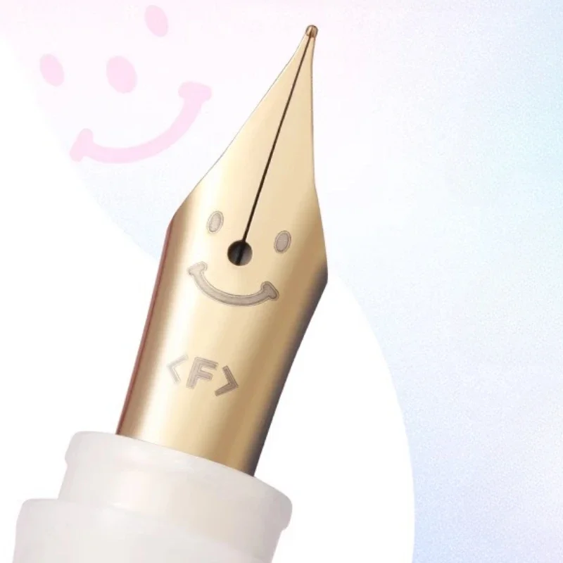 Japan Baku Smiley Pilot Fountain Pen F/M 0.5/0.7MM Nib Fantasy Series Limited Edition Ink Absorber Not Included Writing Ink Pens