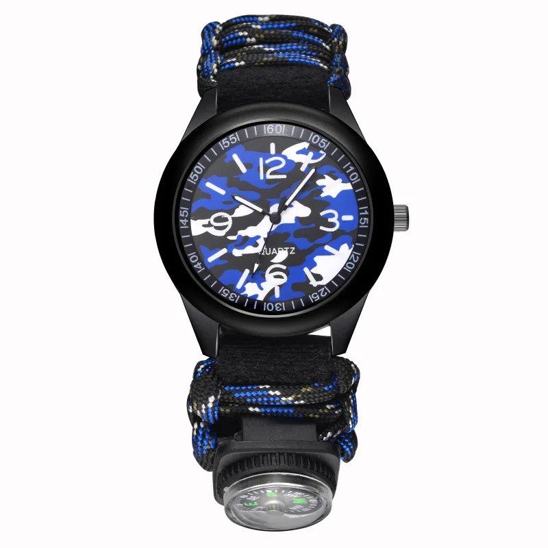 New trend, fashionable personality, outdoor multifunctional sports men's watch, men's watch, military camouflage