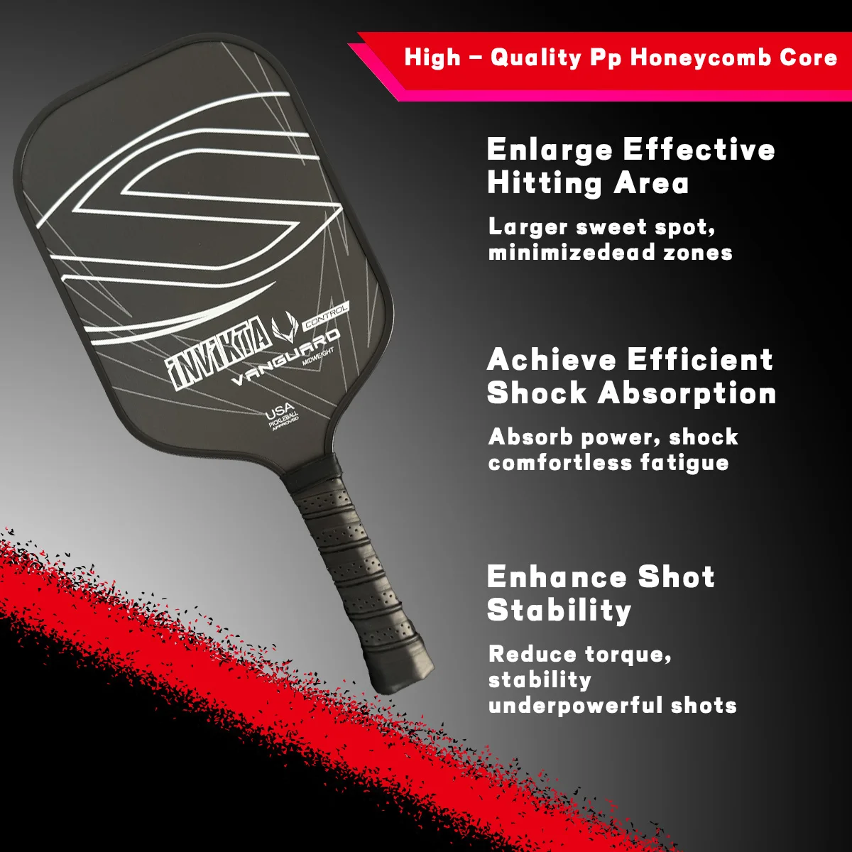 Two Styles Carbon Fiber Pickleball Rackets High-Performance 16mm PP Honeycomb Core Matte Textured Surface Sports Equipment