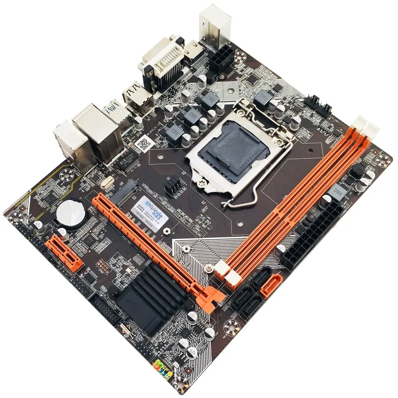 B75 základní deska plocha M.2 LGA1155 pro i3 i5 i7 CPU podporuje ddr3 paměť sà­tä 3.0 USB 3.0 PEI-E vga  rozhraní intel jádra CPU