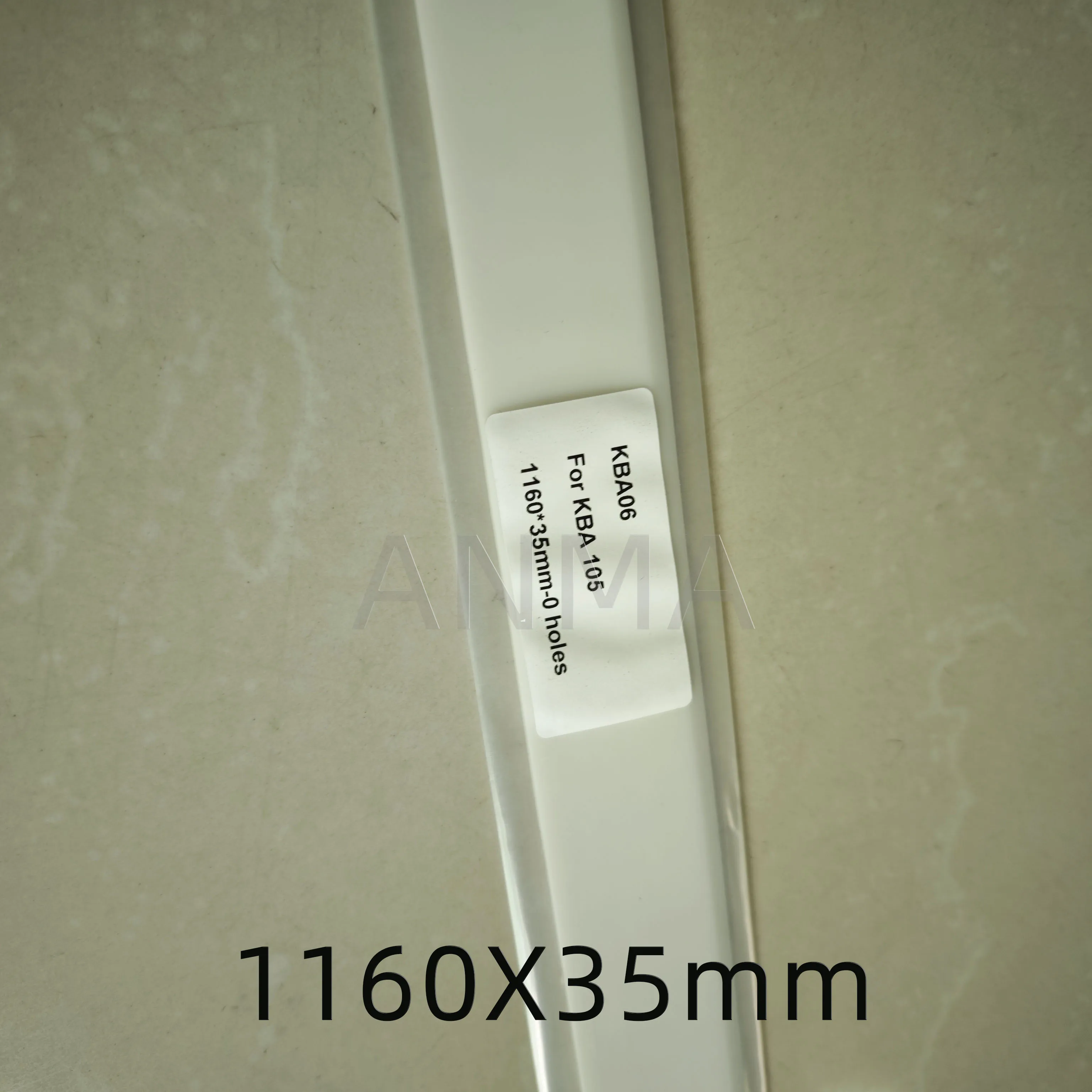 2piece 1160X35mm-0 Holes Wash up Blade for KBA 105 Printing Machinery Parts Wash up Blade 1160X38mm
