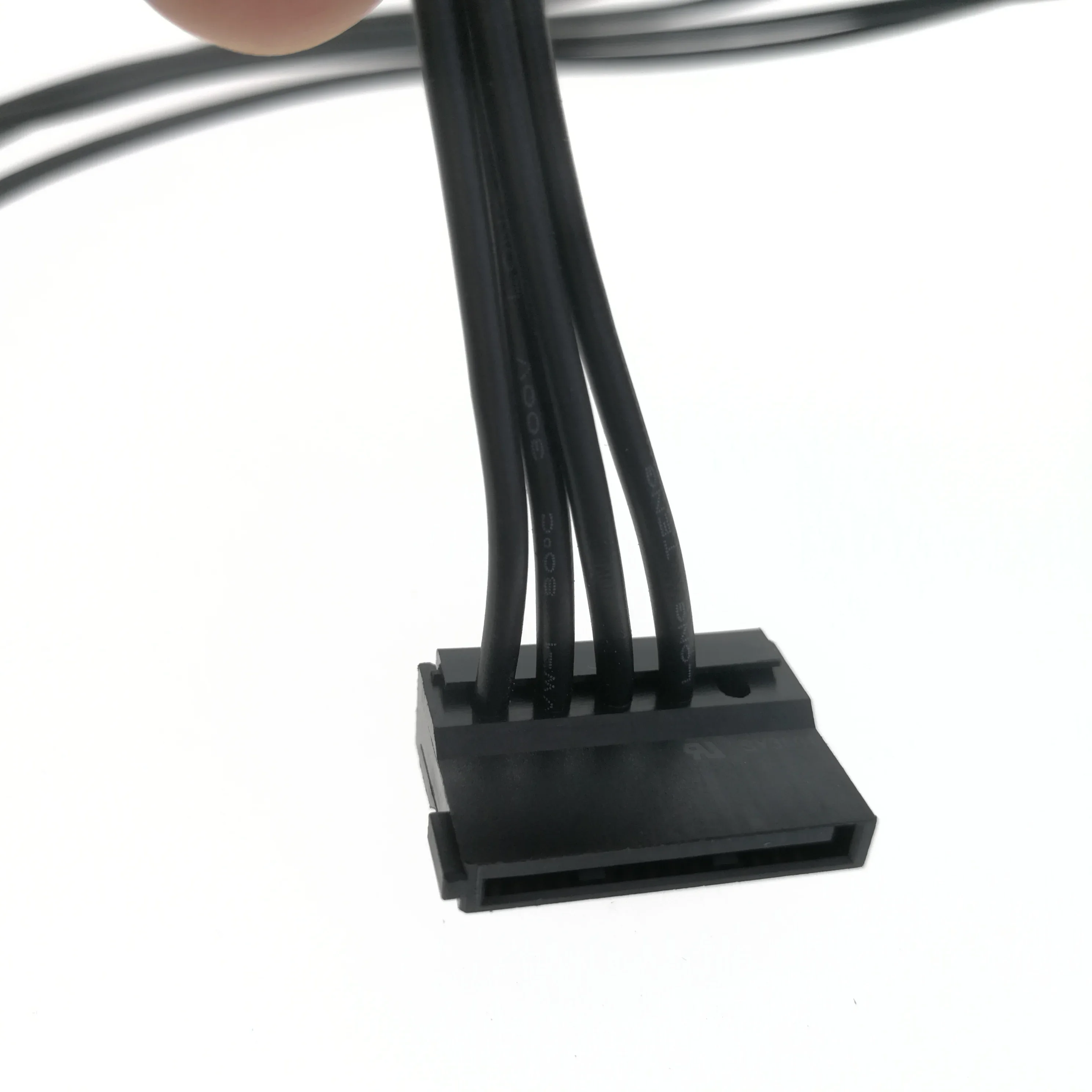 화웨이 RH2285V2 2288H V5 서버 1007-18awg 코드용 소형 4 핀-15 핀 SATA HDD SSD 하드 드라이브 전원 케이블