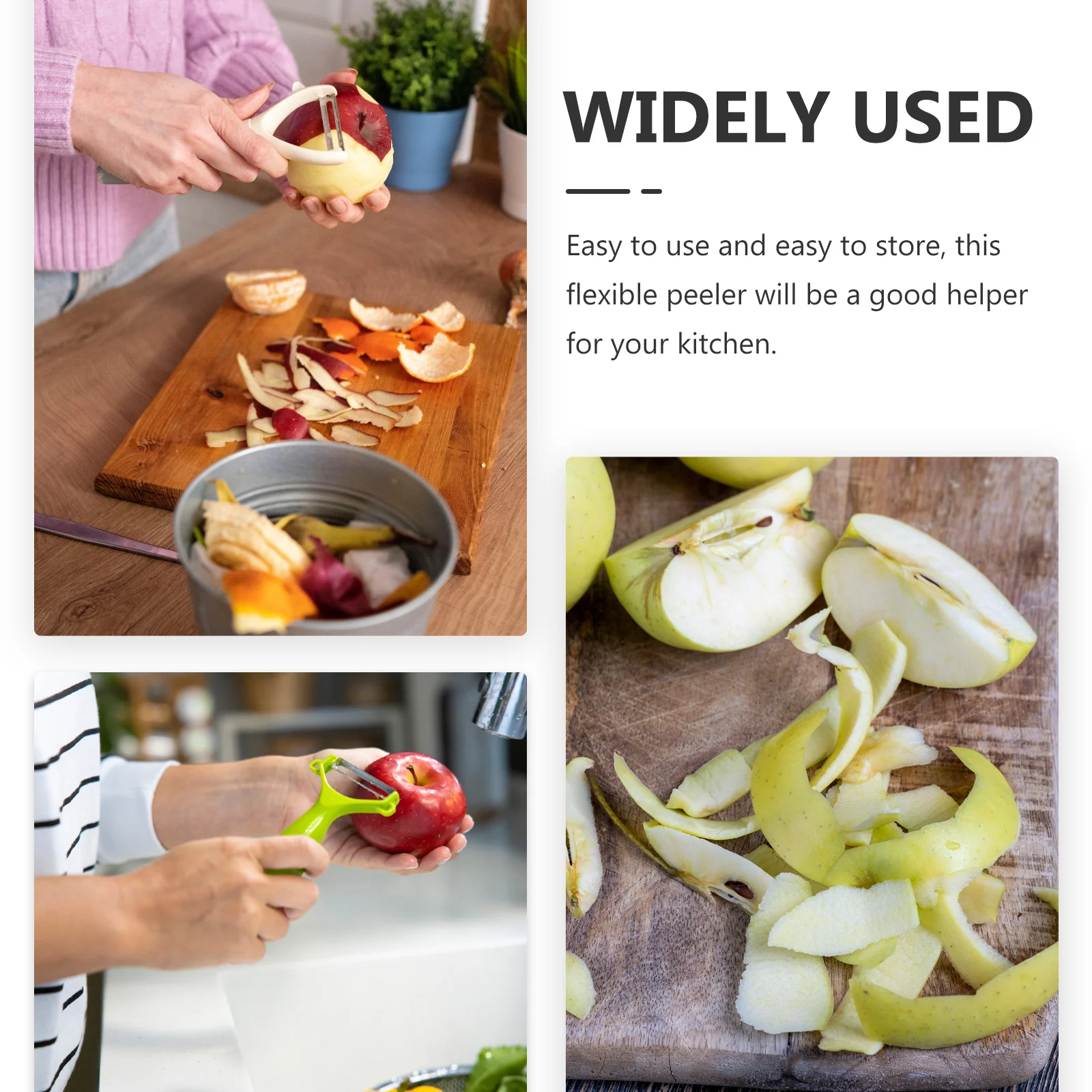 

Manual Fruit Peeler Hand Crank Peeling Machine for Home Kitchen Multipurpose Apples Pear Peeler Time Saving Convenient Peeling