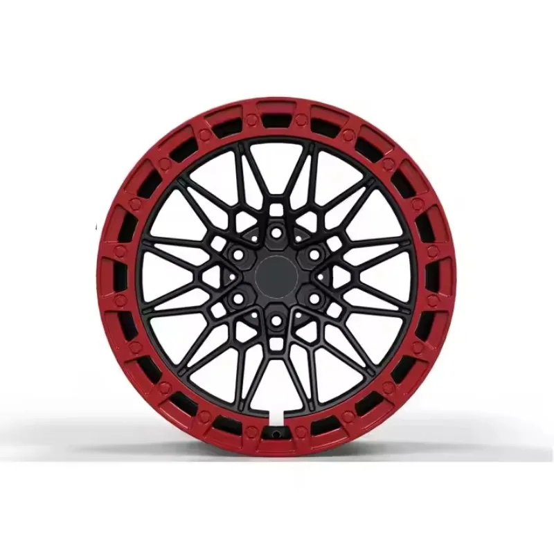 

Customized Lightweight Concave Forged 4x4 Wheel Hub 30/35/40mm ET New 6 Holes Aluminium Alloy for Offroad Cars