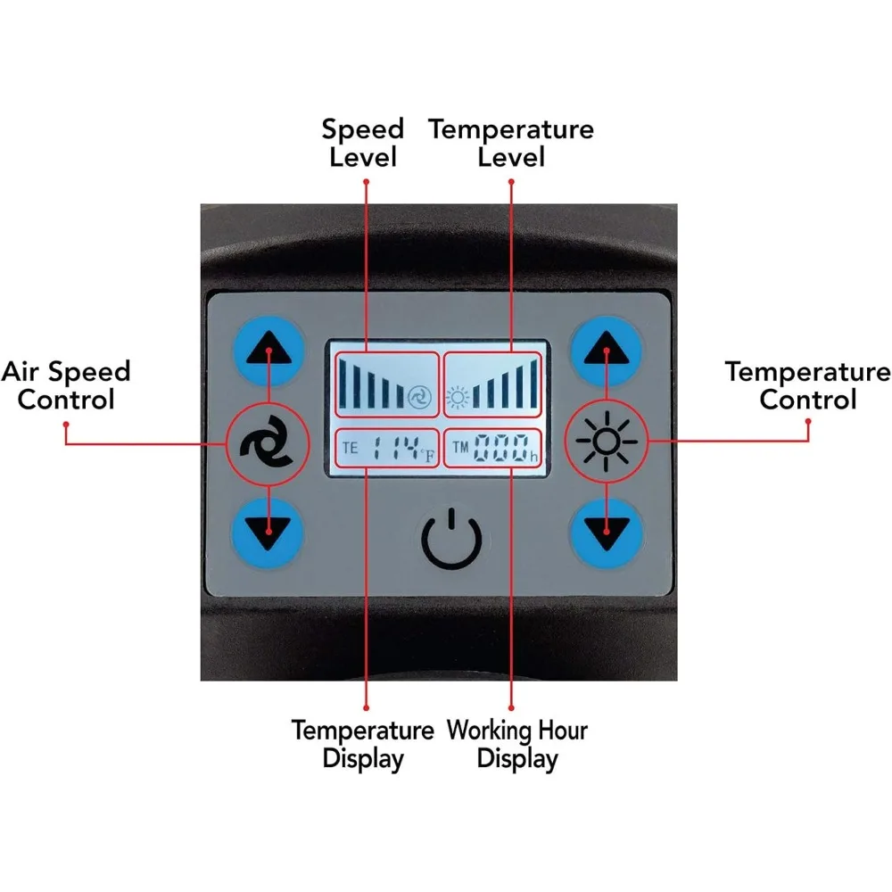 Digital Control Professional Pet Grooming Dryer