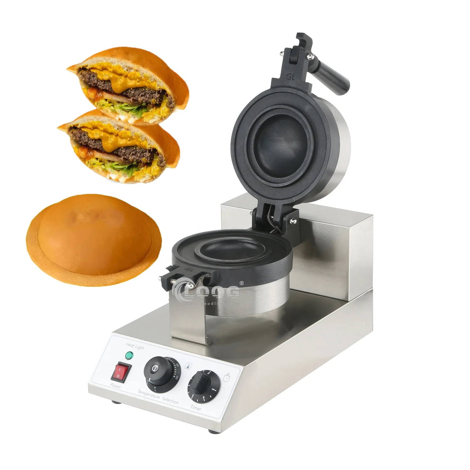 Commercial  Hamburger Machine Electric Ice Cream Burger Press Machine UFO Burger Maker for Small Business