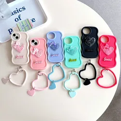 Quicksand Heart Ring Soft Case For Tecno Spark 10 20 Pro Plus 9 8 8C 10C 8T 7T 4 Camon 30 20 19 18 12 15 Pova 5 POP 7 6 GO Cover