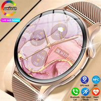 2025 For Huawei Xiaomi NFC Smart Watch Women 1.43\
