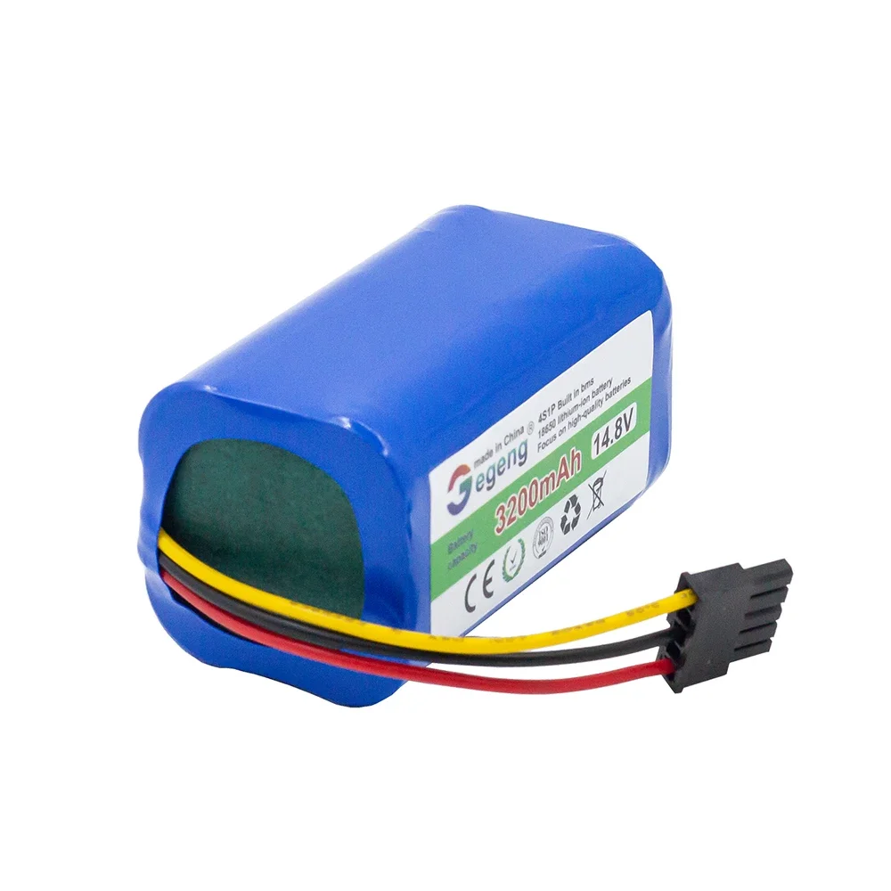 14.4V/14.8V 3200mAh akumulator litowo-jonowy N011-4S1P do odkurzacza Xiaomi Mi Robot Mop 2 lite MJSTL E10 E12 B11