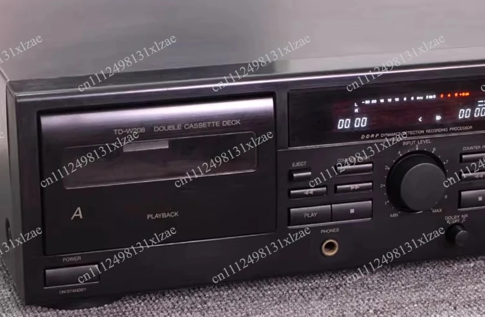 Vintage Dual Cassette Deck - 2-Way Tape Player with Auto Reverse, Hi-Fi Stereo Recorder for Classic Audio