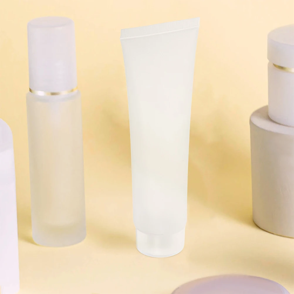 

2 Pcs Bottle Mini Travel Containers Empty Lotion Tubes Portable Bottles Refillable up Plastic