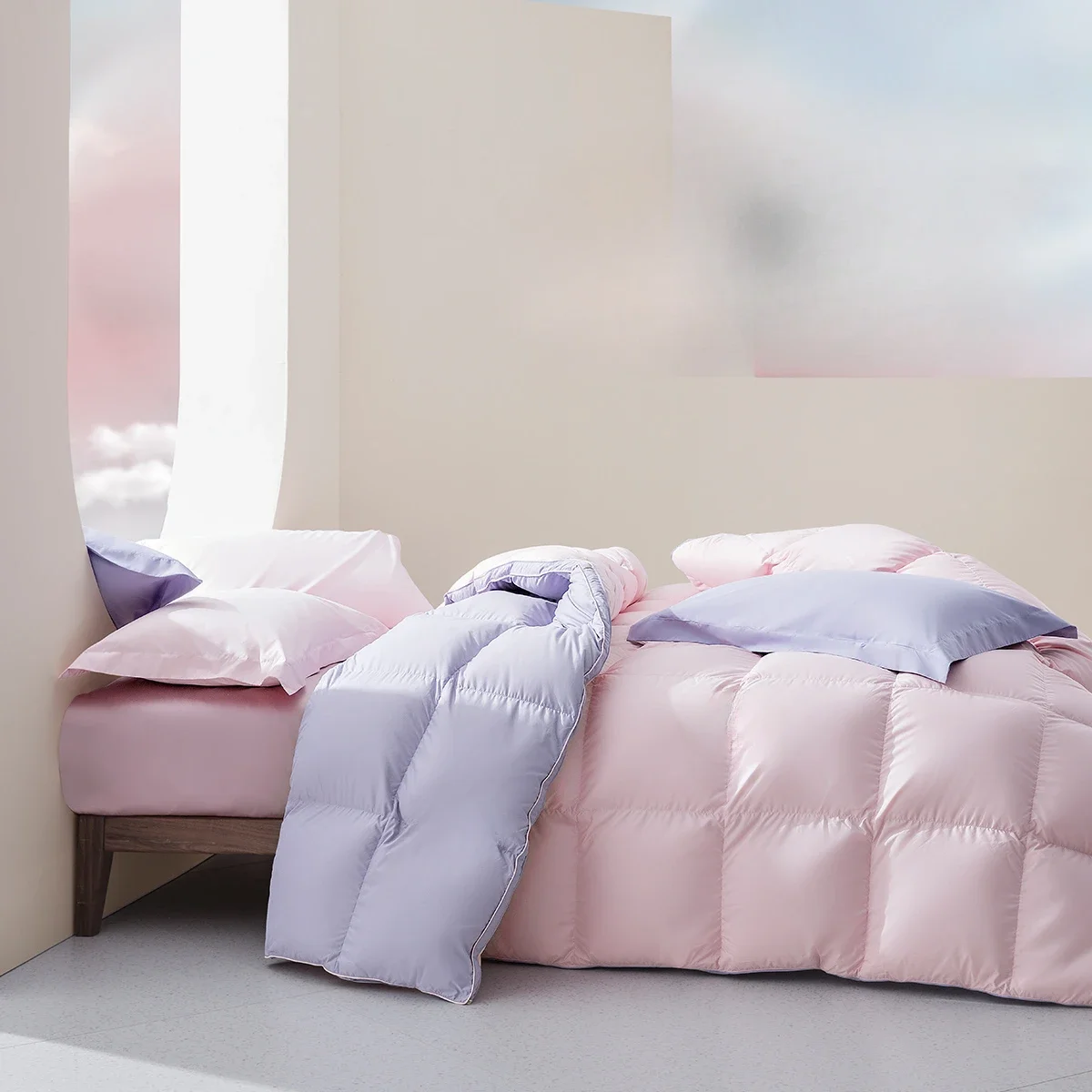 

Down quilt spring and autumn quilt winter thickened warm quilt winter duck down