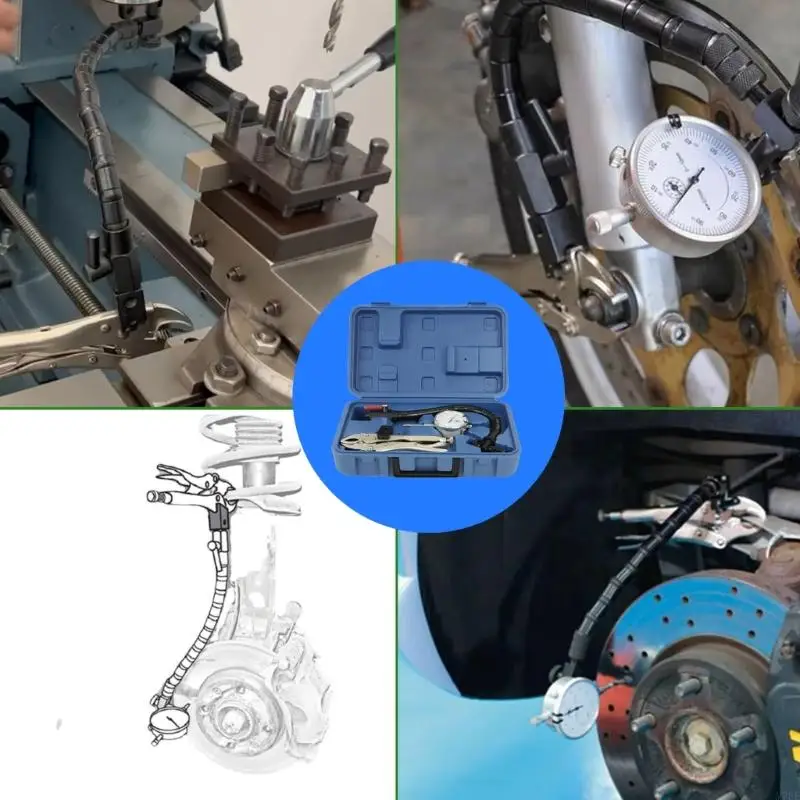 M76E Robustes Metall-Bremsbelagdickenmessgerät für Fahrzeugservicetechniker – Detail 3