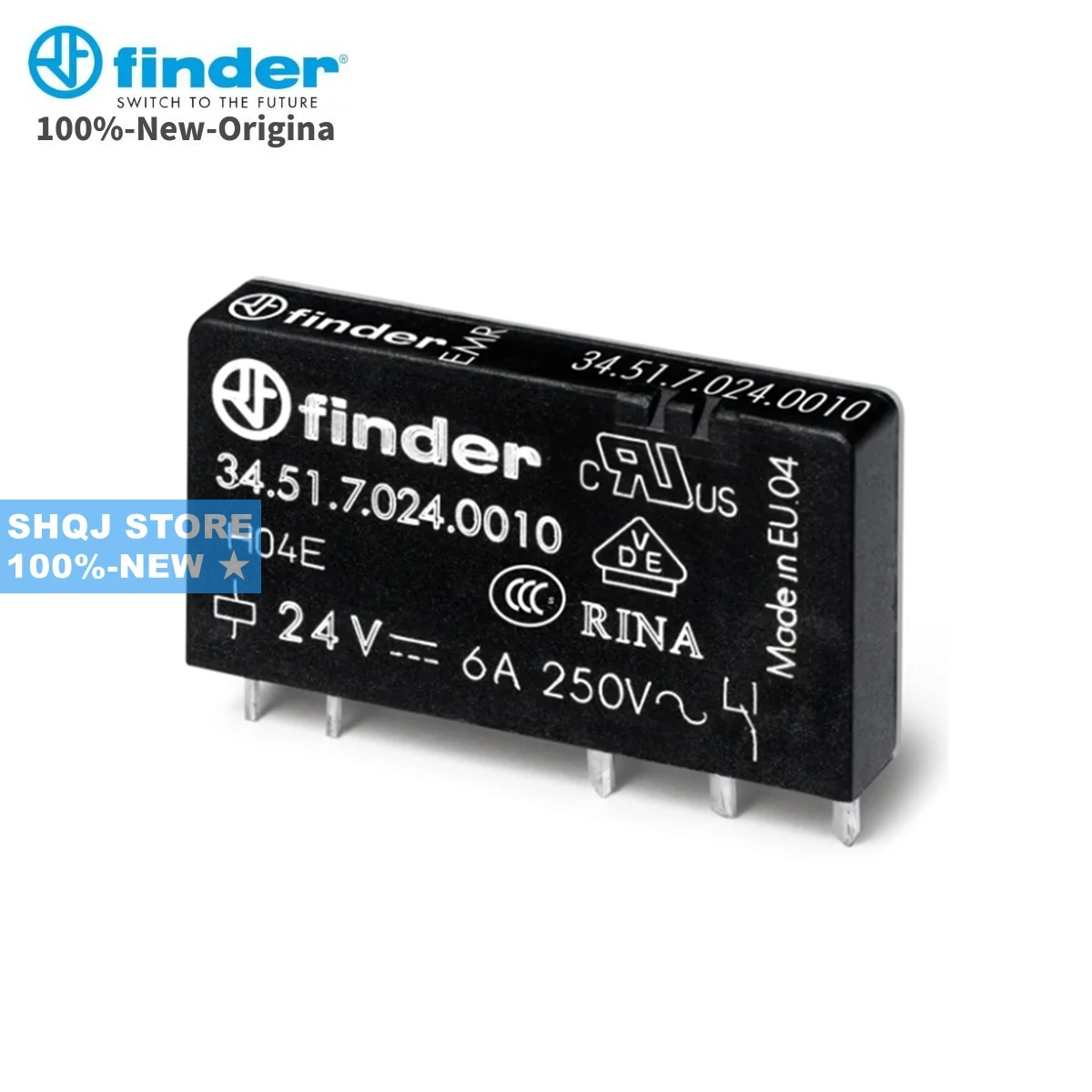 

FINDER 100%-NEW 34.51.7.024.0010 34.51.7.012.0010 1PCS 6A 1CO SLIM RELAY 93.01.7.024 6A original