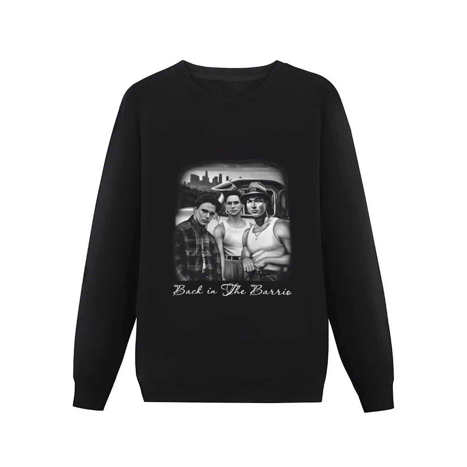 Black In The Barrio - Blood In Films Blood Out Pullover Hoodie blouse men's winter sweater male clothes new in sweatshirts