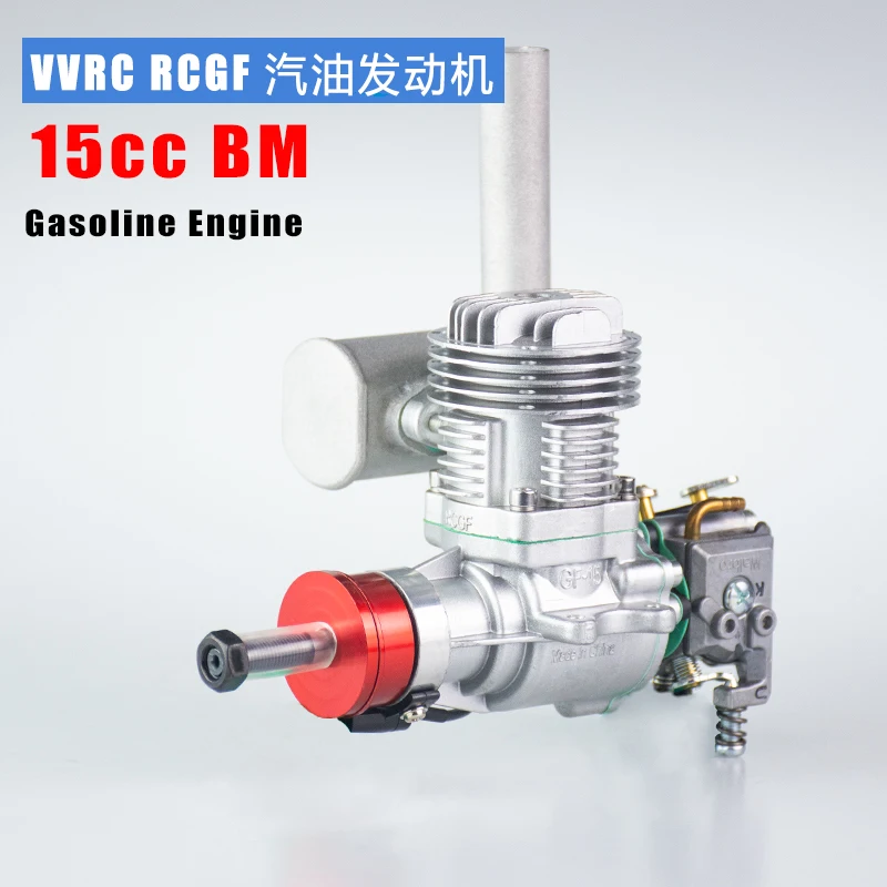 

RCGF 15cc BM Gas Engine with Walbro Carb, Compact Power for Sport RC Airplanes