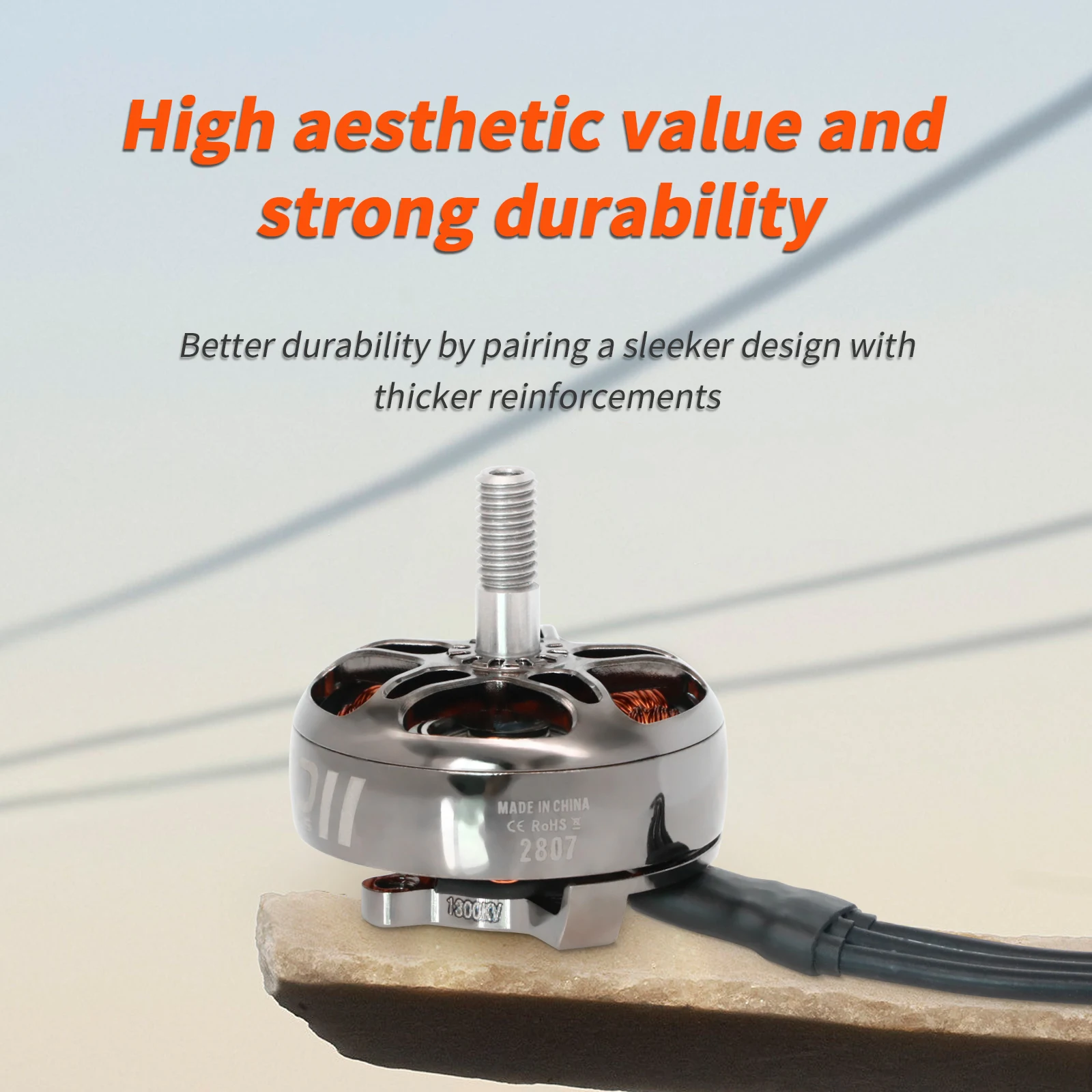 4 Stück/Set EMAX ECOII Serie ECO II 2807 6S 1300KV/ 5S 1500KV/ 4S 1700KV Bürstenloser Motor für 7'' FPV Racing RC Drohne DIY-Teile – Detail 4