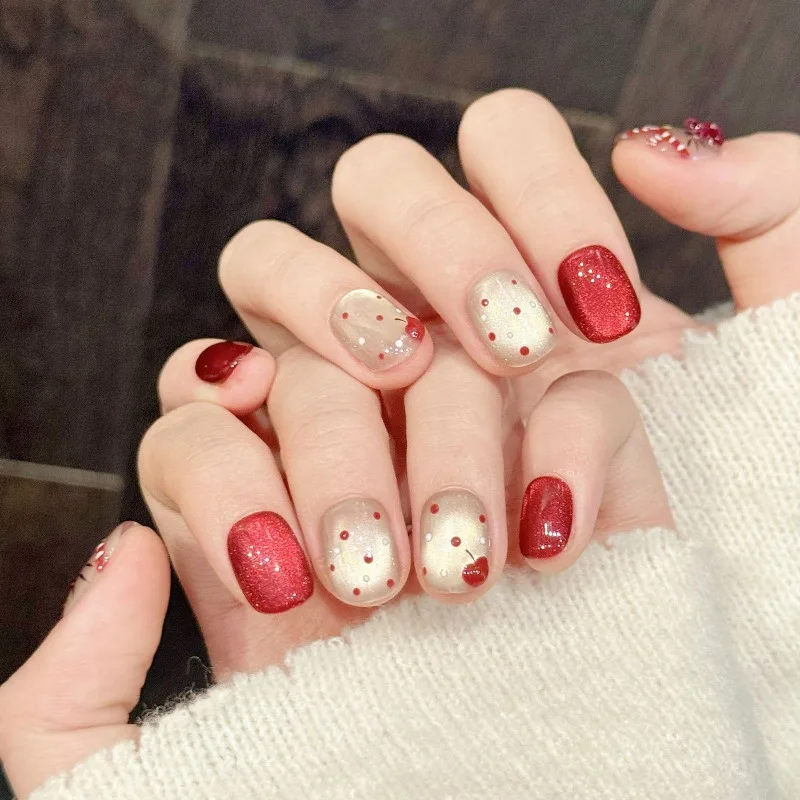 Accessori per Manicure Hello Kitty, Regalo per Bambine, Giocattoli, Decorazioni Dolci e Belle per Donne, Prodotti all'Ingrosso