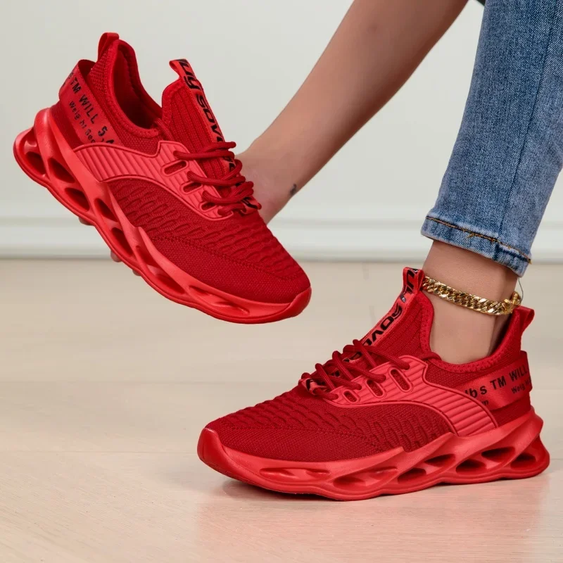 

ELUVA Breathable Mesh Women Running Shoes Lightweight Non Slip Comfortable Sneakers for Walking Gym Training Women Running Shoes