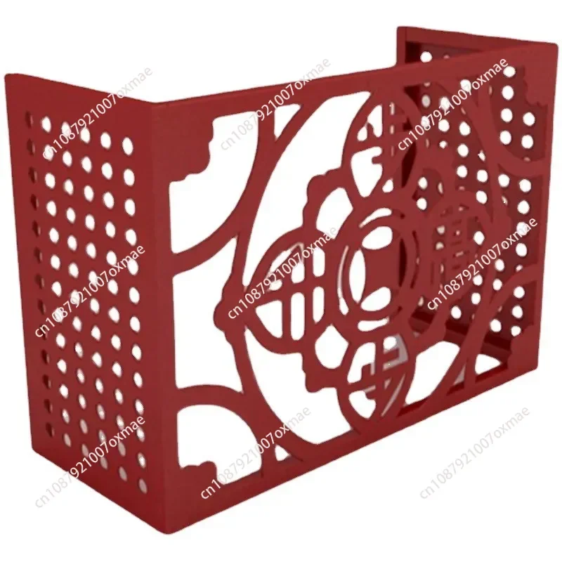 

Outdoor aluminum alloy air conditioner outer cover Household air conditioner trend protective cover Carved punching air conditio
