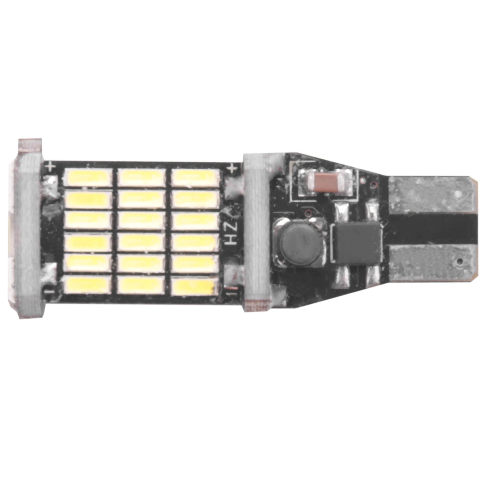 W16W T15 2x 45 SMD 4014นำรถหลอดไฟ lampu belakang ย้อนกลับ6000K สีขาว