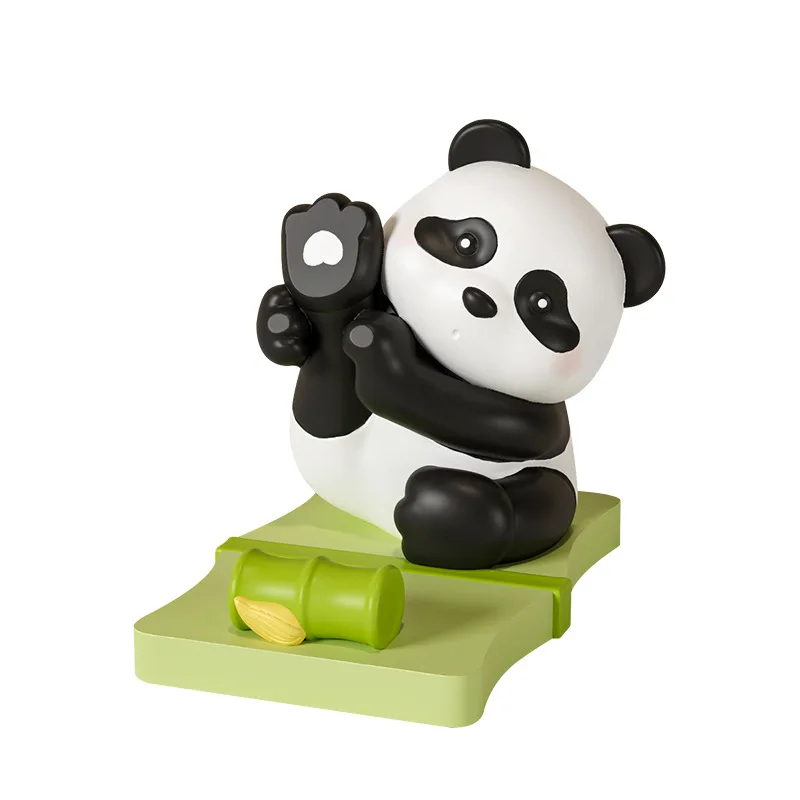 Panda Cartoon Mobile Phone Holder Creative Sichuan Merchandise Desktop Gift Mobile Phone Holder Cute Panda Tablet Holder