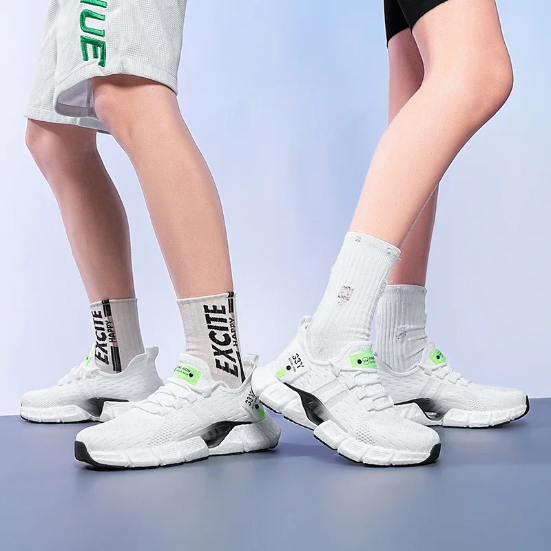 Duże rozmiary jednokolorowe tenisówki typu unisex buty do biegania do chodzenia dla mężczyzn oryginalne luksusowe designerskie buty sportowe do