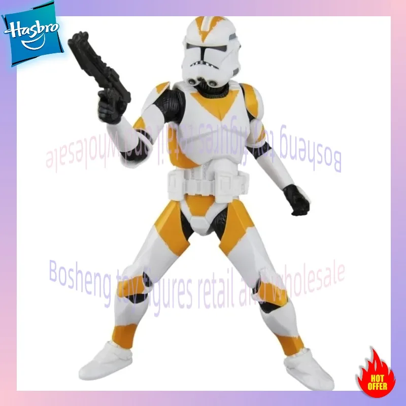 Hasbro original Star Wars Black Series Clone Wars Obi-Wan and Clone Trooper toy figurine collection Suitable for boys and girls view 5