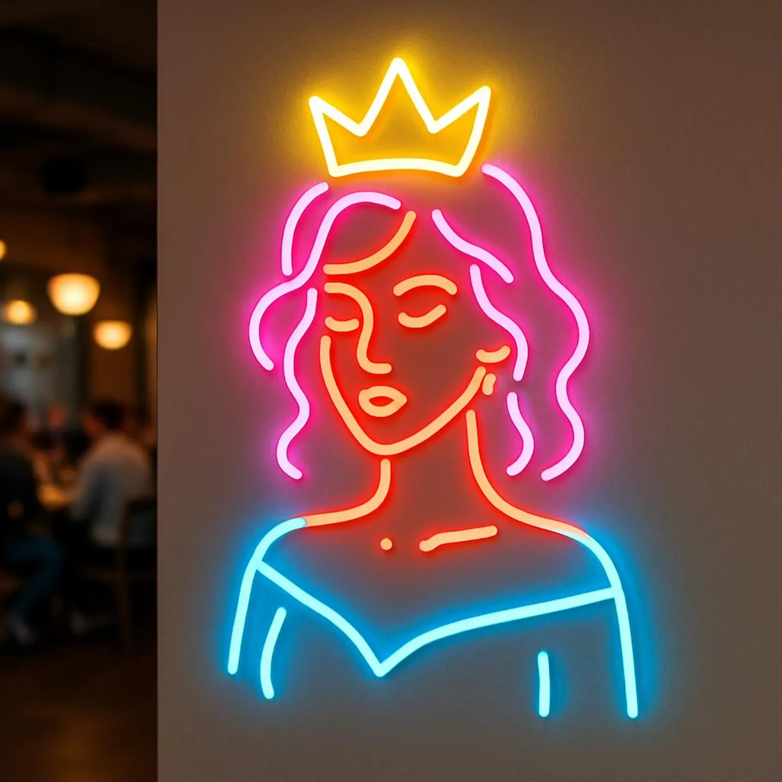 Makeup and Brow Studios Neon Sign,Lash Studio Neon Sign,Stylist Doing Makeup Neon Decor,Gift for Beauty Shop,Business Neon Sign
