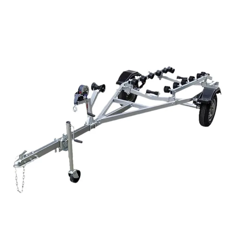

Yacht Marine Trailer Motorboat Speedboat Trailer Inflatable Rubber Boat Fiberglass Boat Aluminum Alloy Boat Trailer Frame