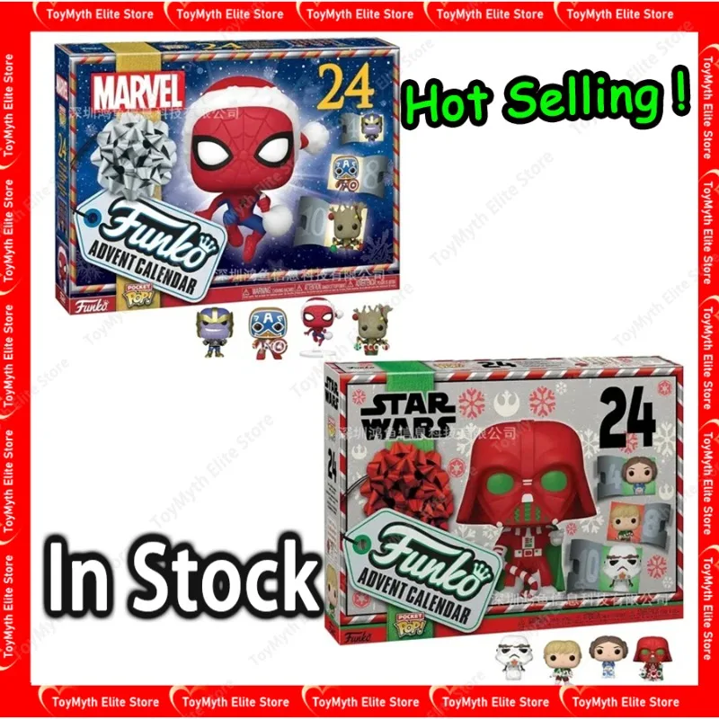 

In Stock Advent Calendar High Quality Christmas Advent Calendar Random Box Desk Ornament Collectible Toy Birthday Gift for Kid