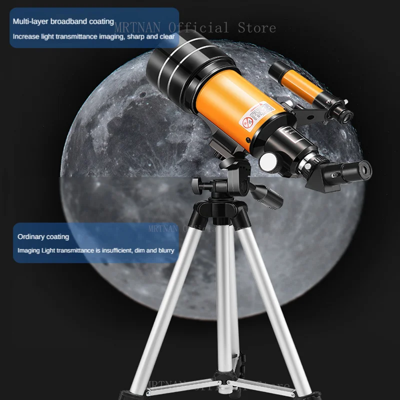 150X Zoom HD Star Moon Professional Astronomical Telescope Space Long Range Binoculars Powerful Monocular Night Vision