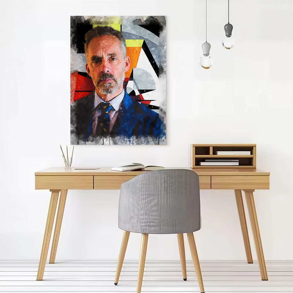 Jordan Peterson Canvas Poster Wall Art Customizable High Quality Printed Picture for Home Decor Room Decorating Interior Bedroom