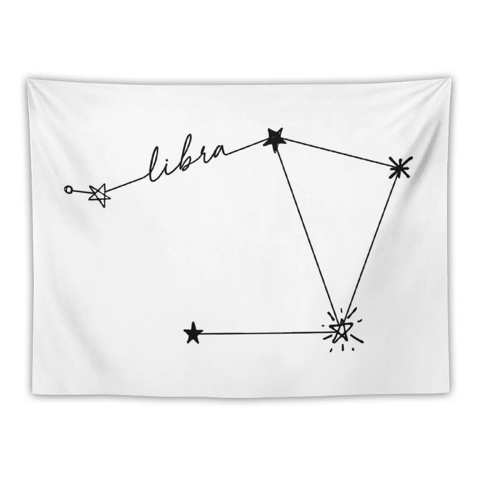 

Libra Constellation Drawing Sticker Tapestry Home Decorations Room Decor Aesthetic Decoration Bedroom Bathroom Decor