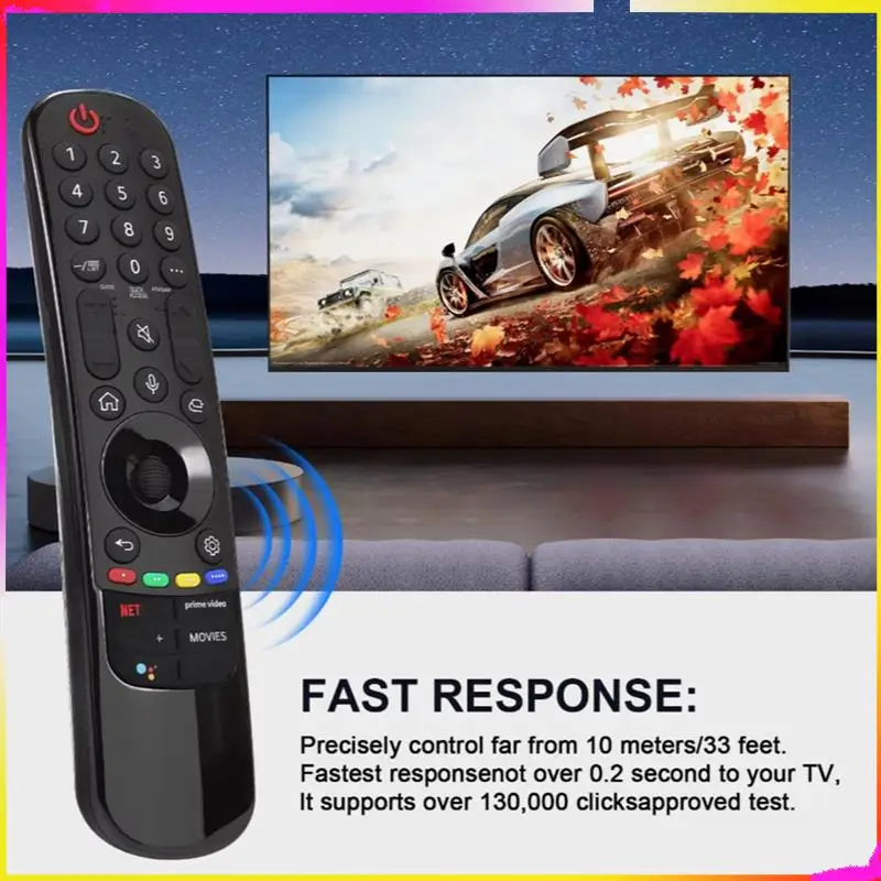 جهاز التحكم عن بعد M04K MR21GA لاستبدال جهاز التحكم عن بعد للتلفزيون الذكي مع صوت لـ AKB76036509 43NANO75