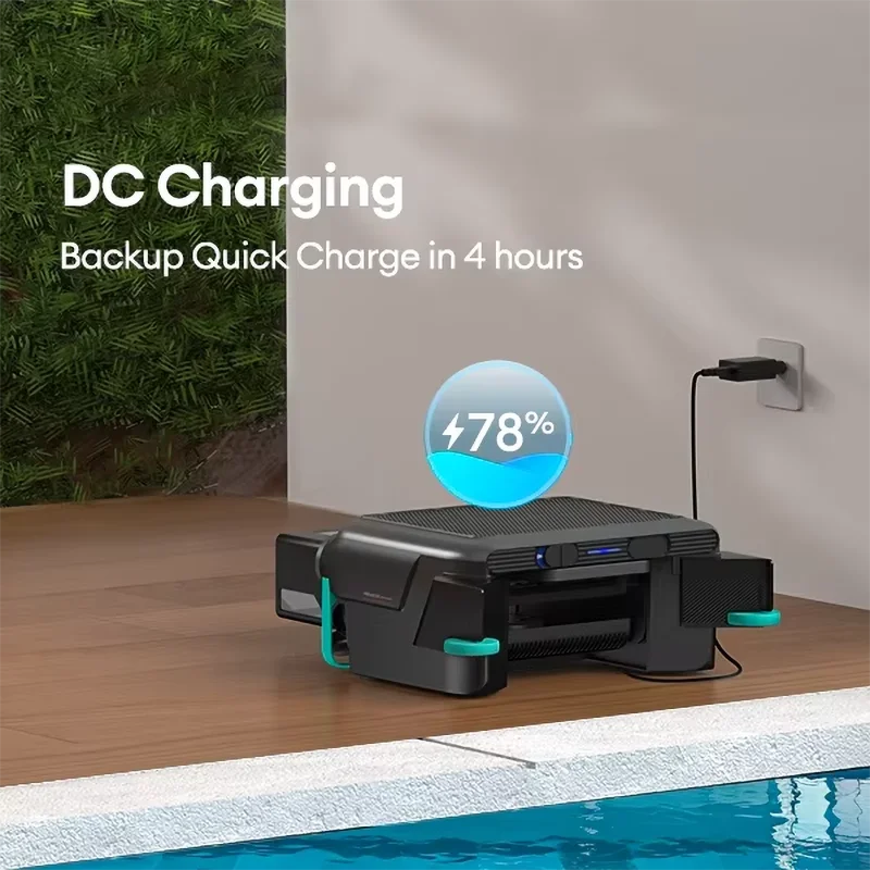 

Solar Powered Pool Cleaning Robot, Automatic Smart Floating Vacuum, Surface Cleaner, Robotic Skimmer, Efficient Pool Maintenance
