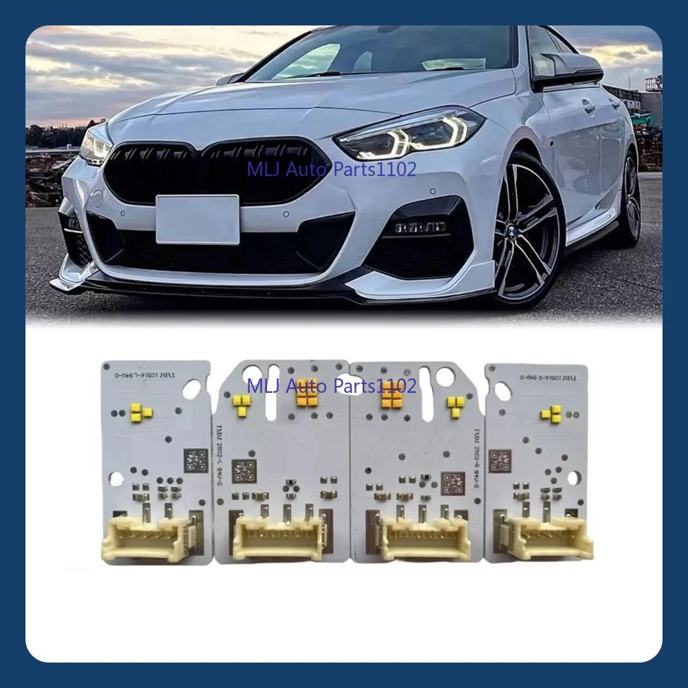 Для BMW 12 серии F40 118i F44 228IX M235IX 2019-2023 гг. Светодиодный головной фонарь дневного света 63119448116 63119448115 Белый ангельский глаз DRL