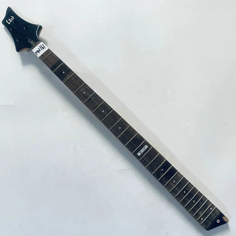 

MN161Genuine Original ESP LTD B-10 4 Strings Electric Bass Neck Semi Finishing with Headstock Paints Problems 24 Frets for DIY