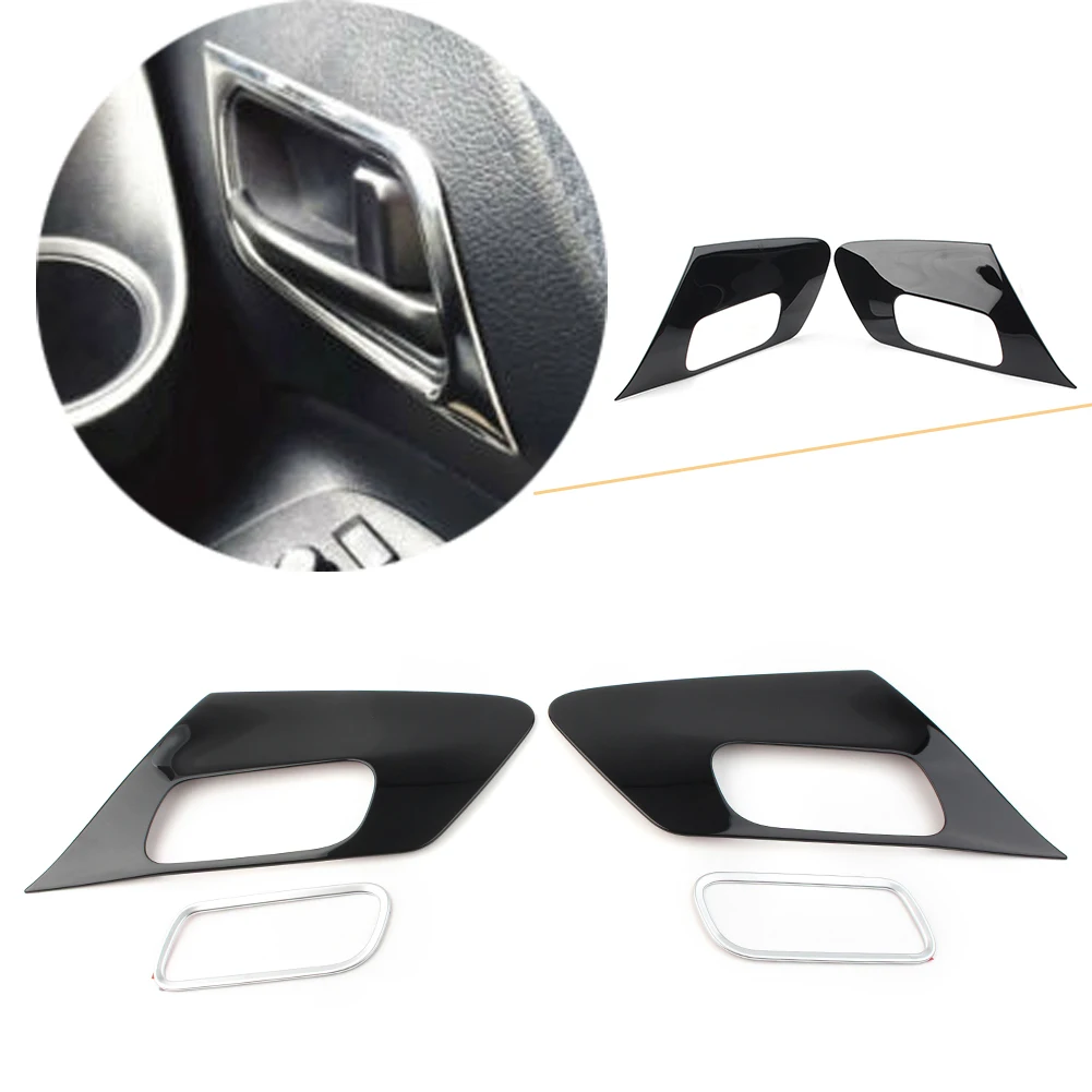 For Toyota Sienta 2016 2017 2018 2Pcs ABS Car Interior Door Handle Decoration Cover Trim