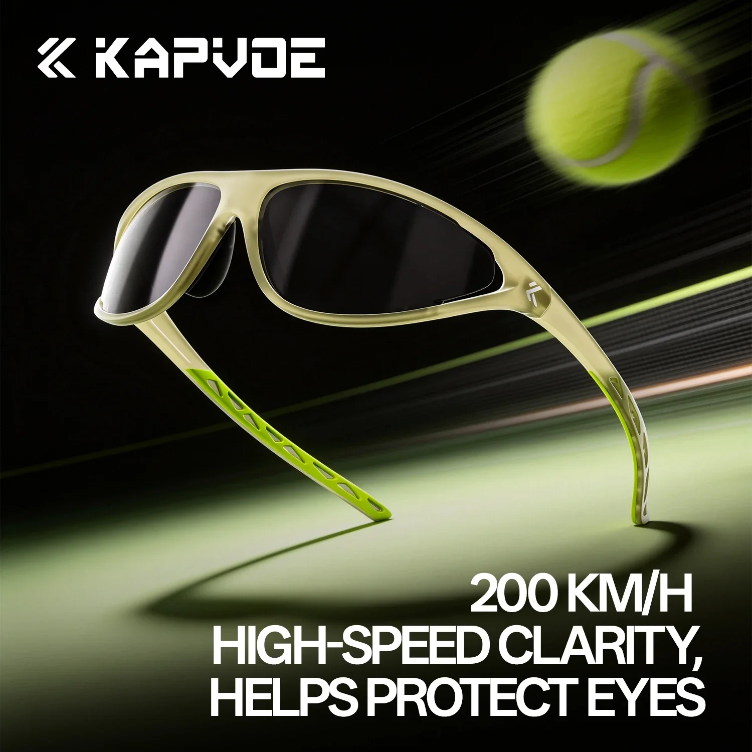 Kapvoe New UV400 Fashion Sunglasses Men Cycling Cat-Eye Photochromic Women Pickleball Glasses Hiking Sports Running MTB Glasses