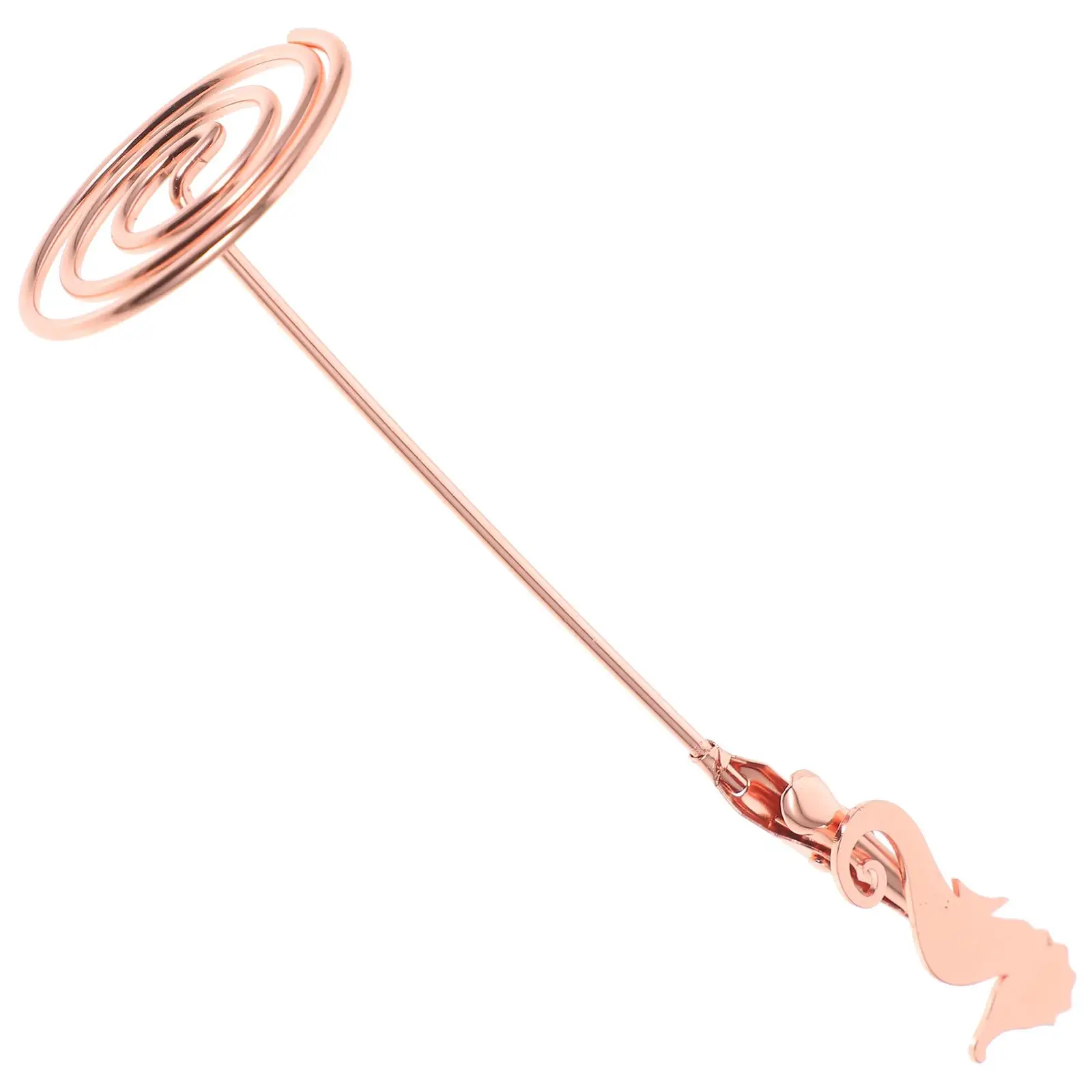 

Clip Decoration Note Folder Dining Room Table Metal Card Holder Pink Iron Restaurant Numbers