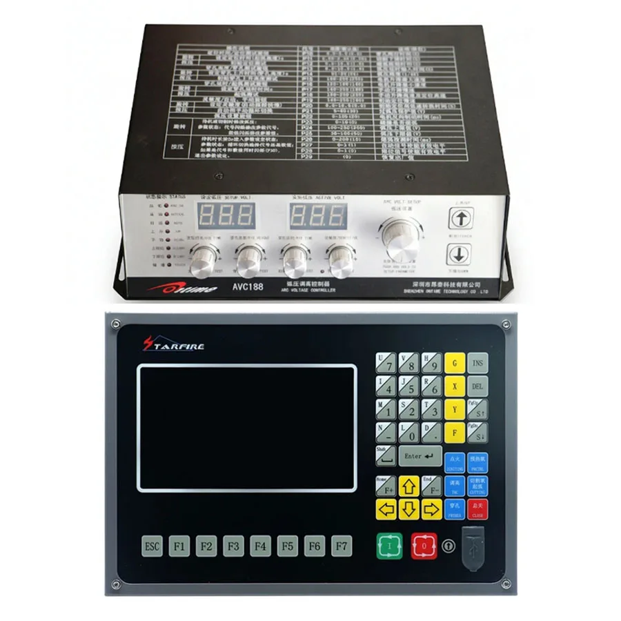 SF-2100C plasma cutting machine system, AVC188 arc voltage high controller, torch controller for industrial cutting machines