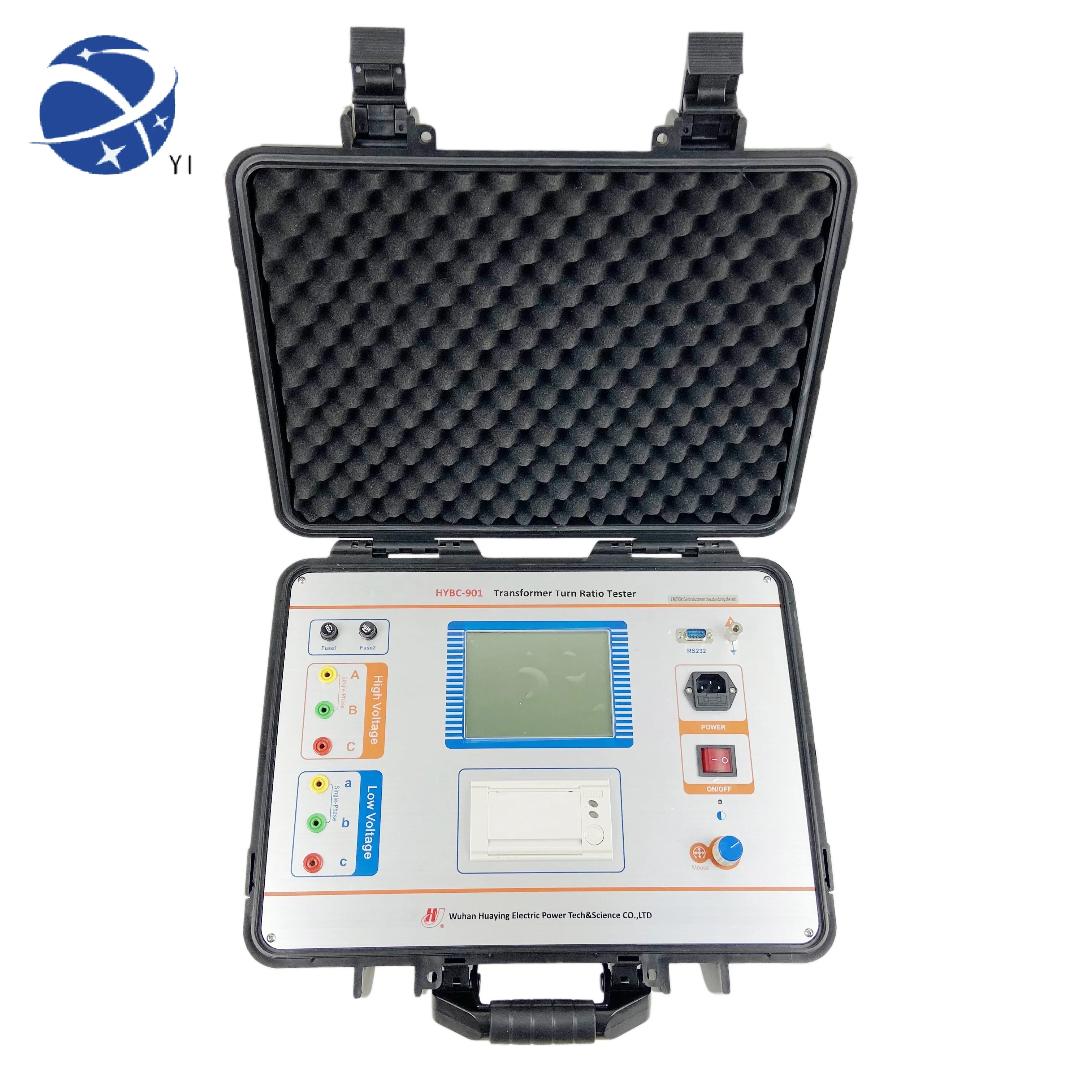 YUNYI Fully automatic TTR meter single phase, three-phase Power Transformer Turn Ratio tester test system