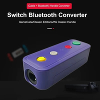 Wireless Bluetooth Adapter Converter With USB Cable, Compatible With Various Gaming Consoles And Classic Controllers.