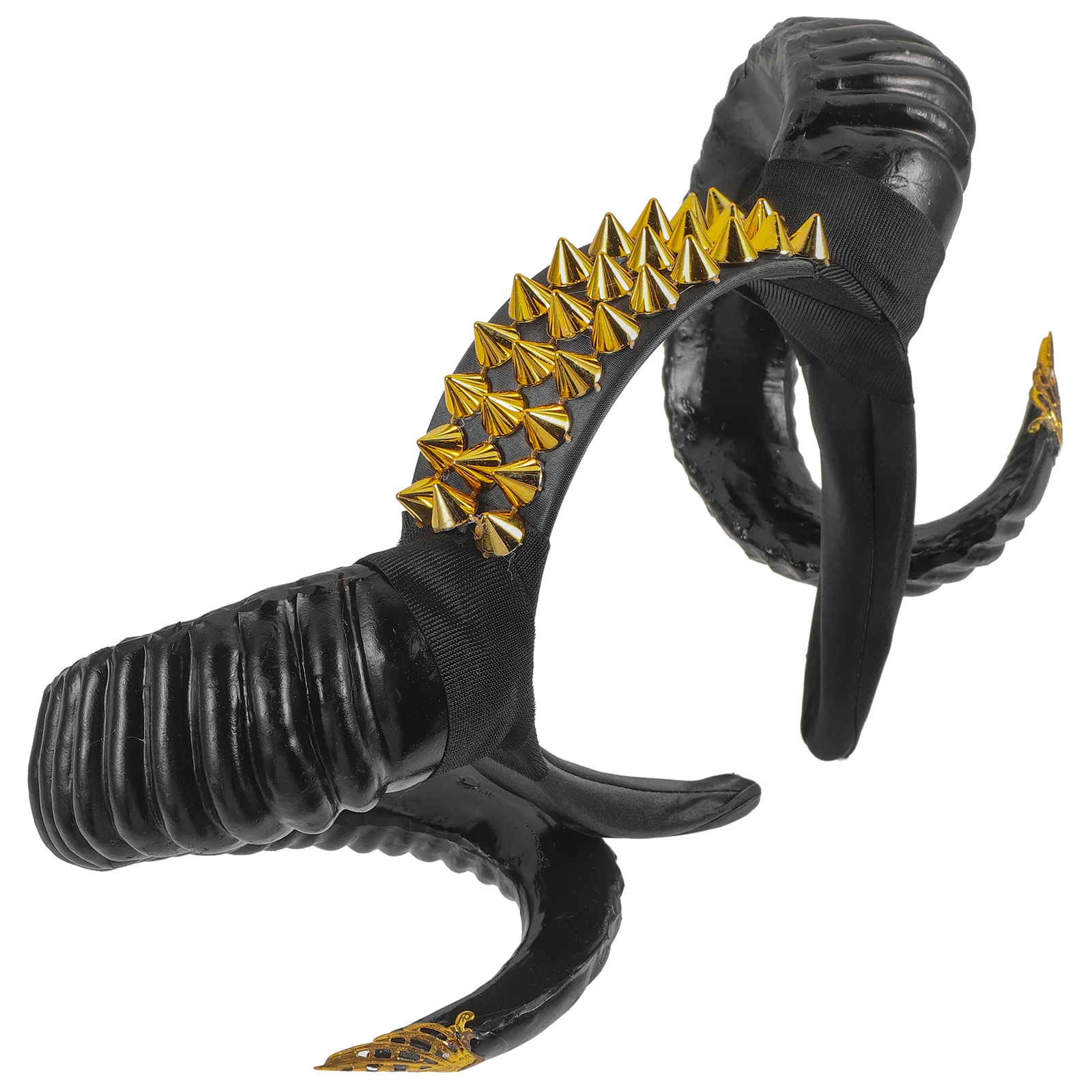 

Durable Plastic Cosplay Horn Headband Creative Party Hair Accessory For Halloween And Themed Events